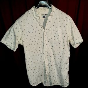Old Navy Beach short sleeved button up shirt.